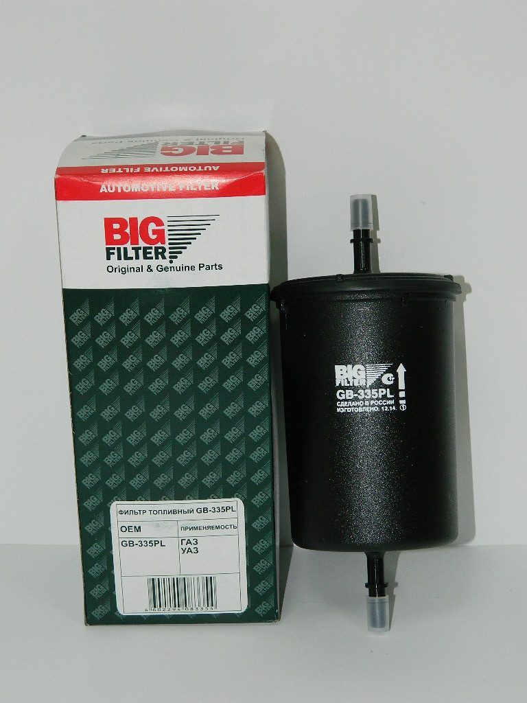 GB-335PL Фильтр топливный ГАЗ дв.405 Евро-3 на защелках (полиамидный) (БиГ)