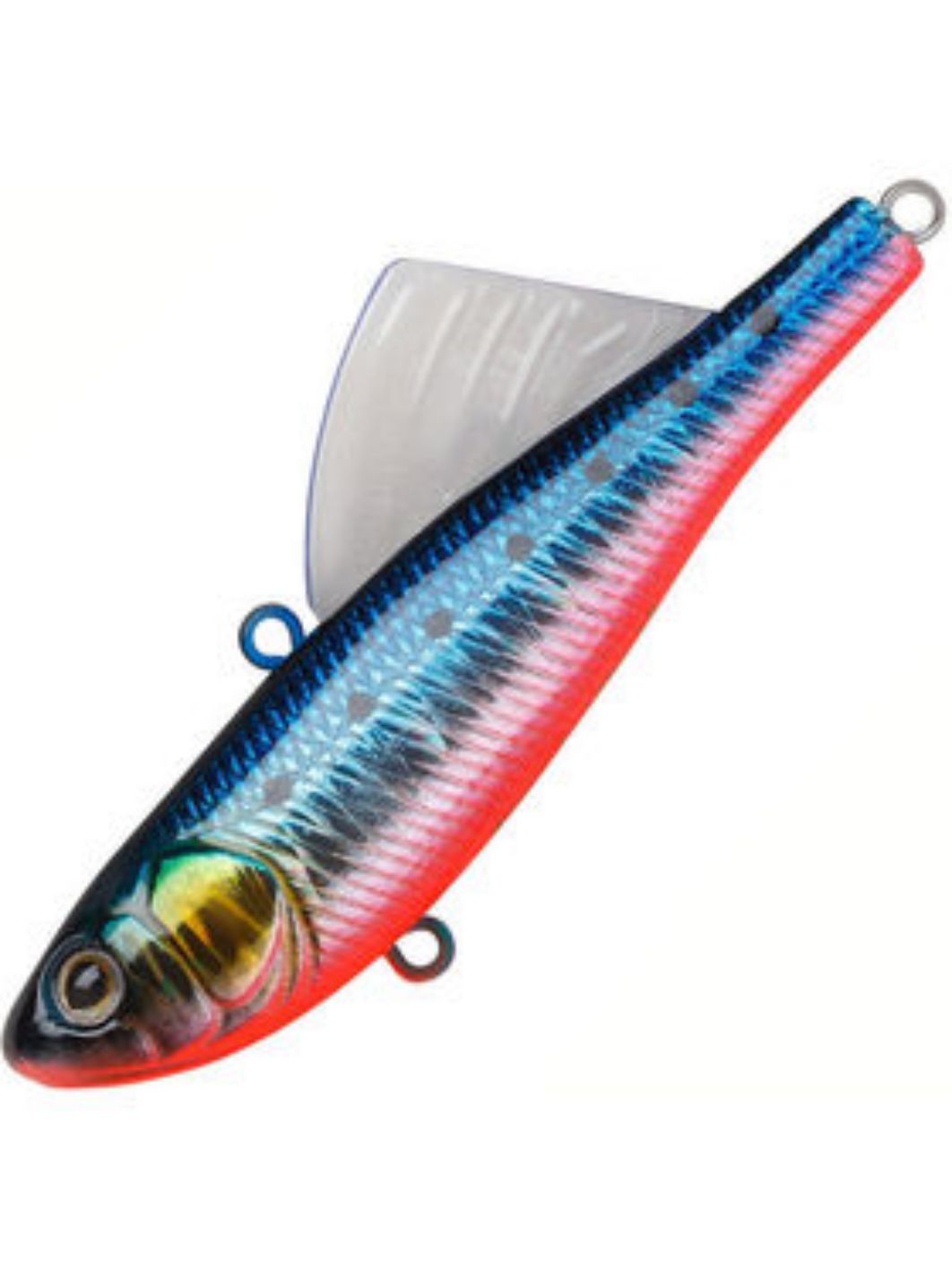 Виб Strike Pro Tornado Vibe 85 мм,  25, 6 гр,  A234-SBO-LU Blue Back Silver OB Fluo