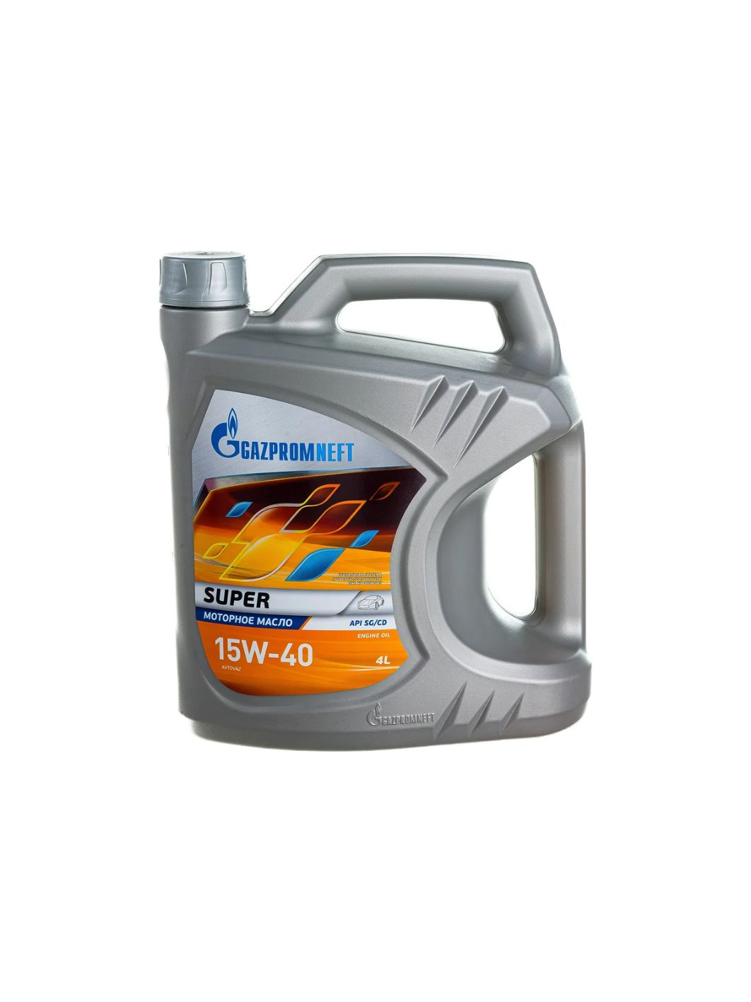 ГАЗПРОМНЕФТЬ 15w40 Супер 4л минеральное моторное масло