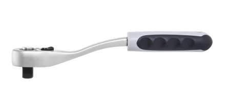 Трещотка 1/2" 72 зуба (L=260мм) изогнутая Thorvik S3R272