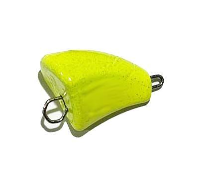 Чебурашка разб-я незацепляйка заст. из нерж. стали желтая флюор. d-0.8 мм 16 гр. 5 шт/уп