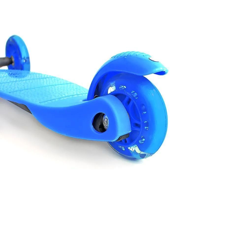 Самокат трехколесный Scooter SK-028,  от 3х лет Синий