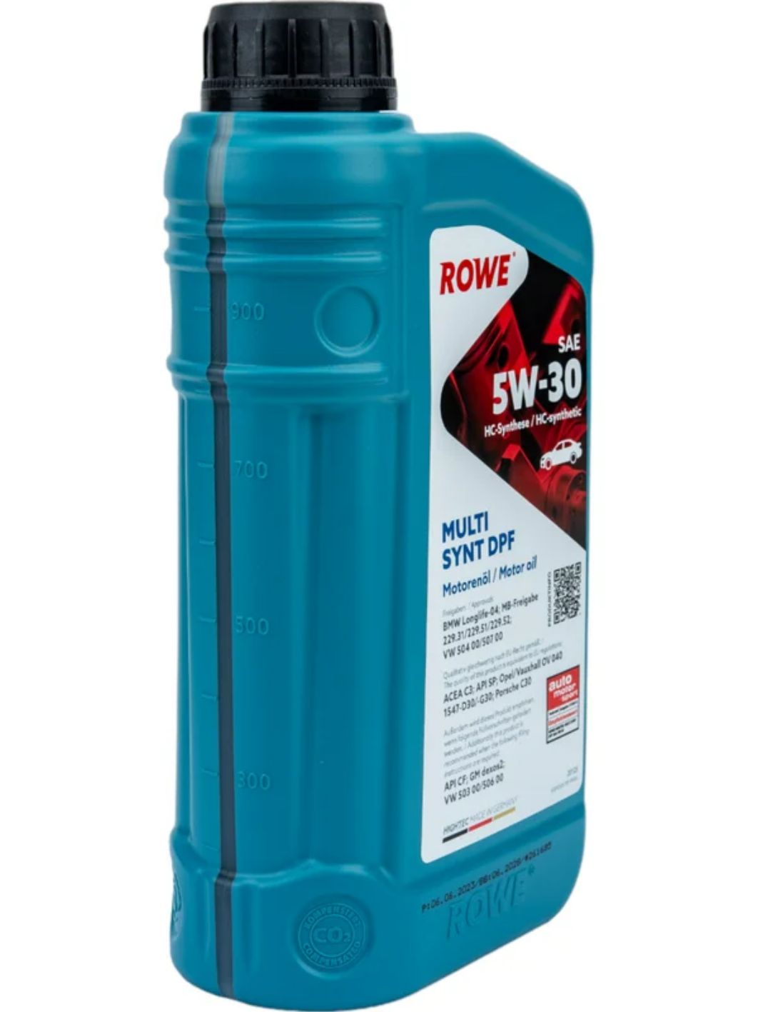 ROWE  HIGHTEC MULTI SYNT DPF SAE 5W30 1L синтетическое моторное масло