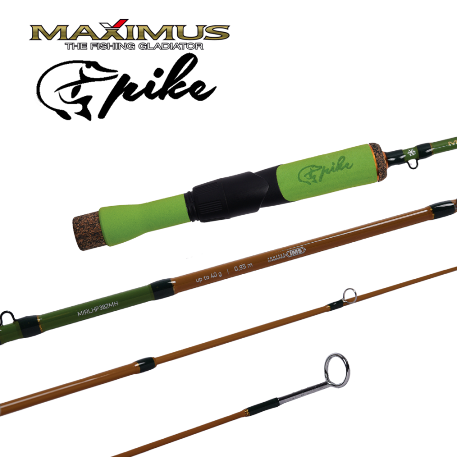 Удочка зимняя Maximus LONG HAND 382MH PIKE 0, 95м до 40гр