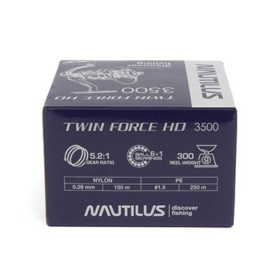 Катушка Nautilus Twin Force HD 3500