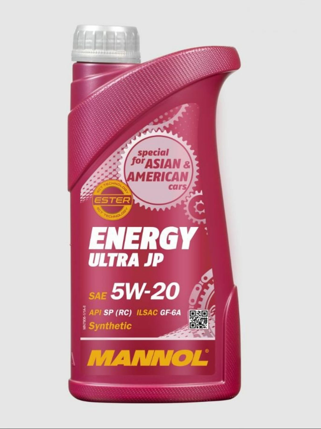 MANNOL Energy Ultra JP 5W20 7906 1л синтетическое моторное масло