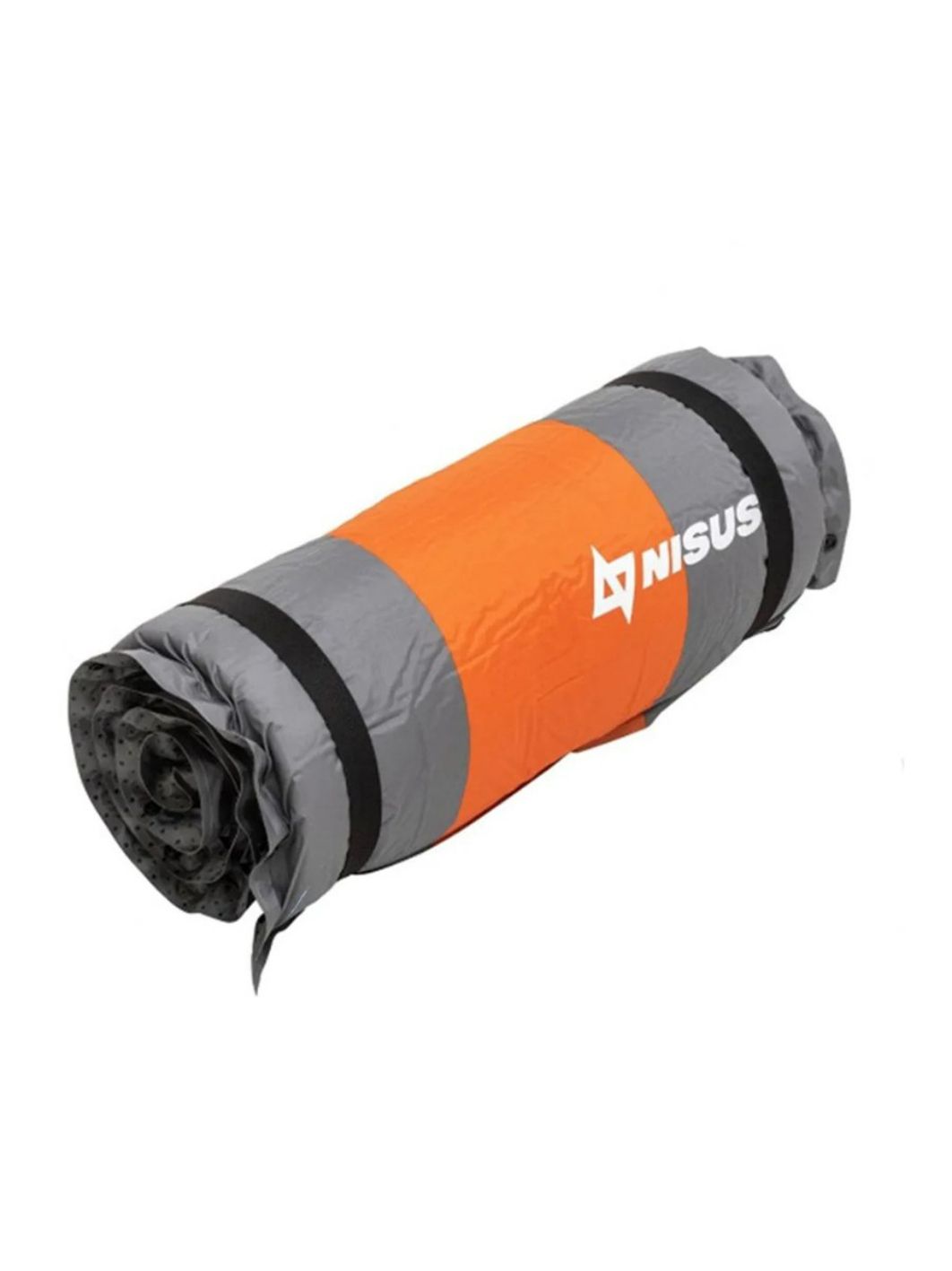 Коврик самонадувающийся NISUS 190x65x10 серый/оранжевый (N-010-GO)