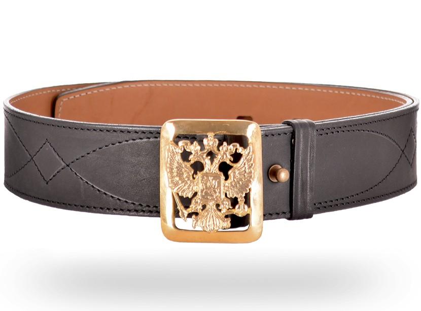 Ремень поясной "Патриот" 50 мм черный (120 длина,  № 2)