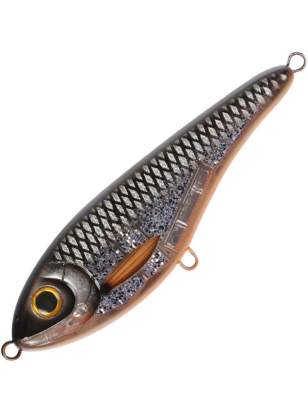 Воблер Джеркбейт Strike Pro Buster Jerk Sinking,  150 мм,  75 гр,  Загл. 0, 5м.-4, 0м.,  Тонущий,  цвет: C767 Sucker Punch,  (EG-048#C767G)