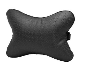 подушка для шеи "главдор" gl-492 перфорированная, черная