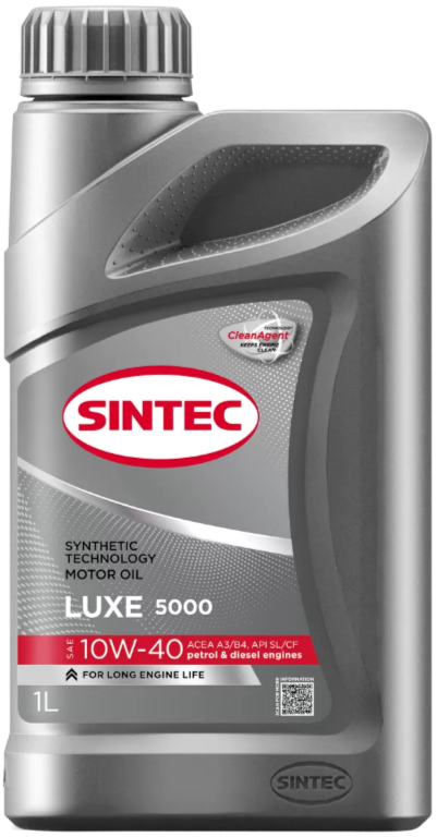 SINTEC LUX 10w40 5000 SL/CF 1L полусинтетическое моторное масло