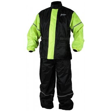 Дождевик MOTEQ WET DOG  раздельный куртка+брюки черно-желтый 4XL   