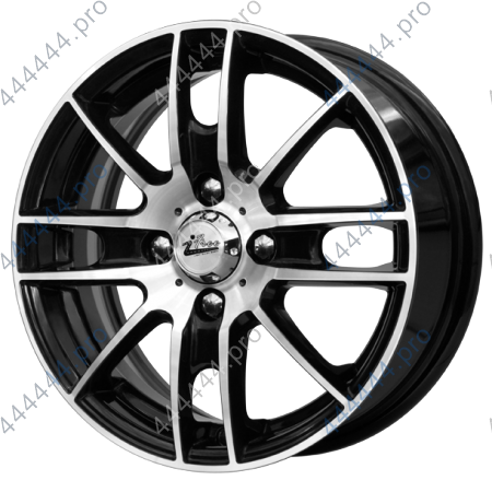 Литой диск iFREE Тайлер 5.5x14/4x100 D67.1 ET45 блэк джек комплект 4шт.