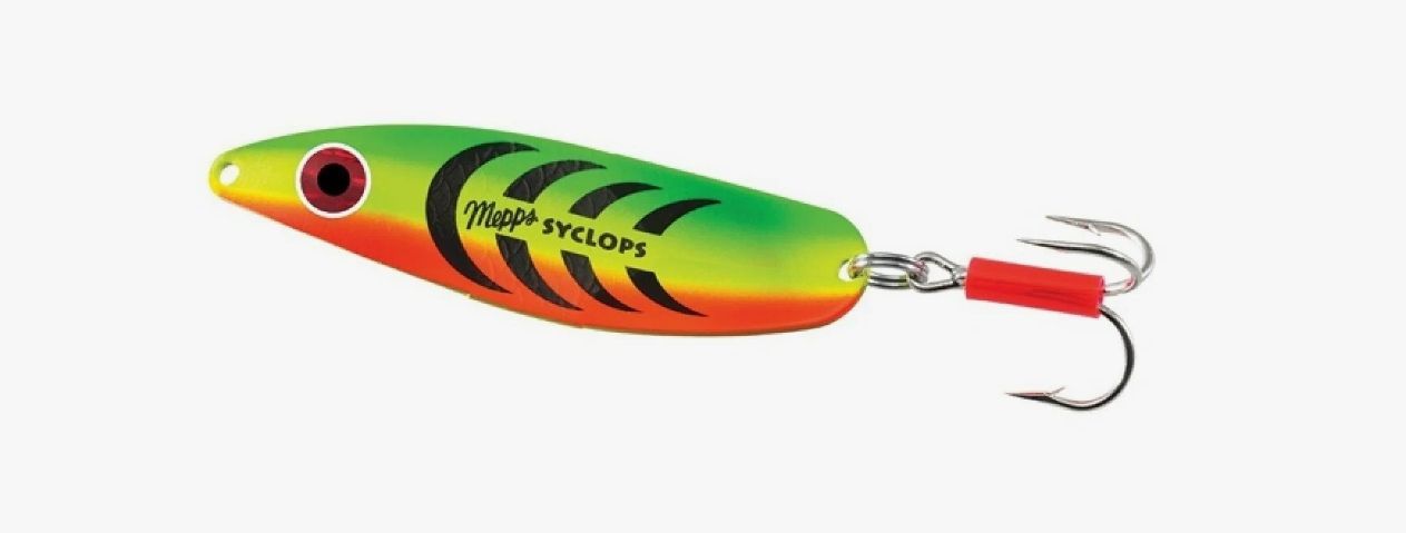 Блесна колеблющаяся Mepps SYCLOPS,  0,  Tiger/Gold