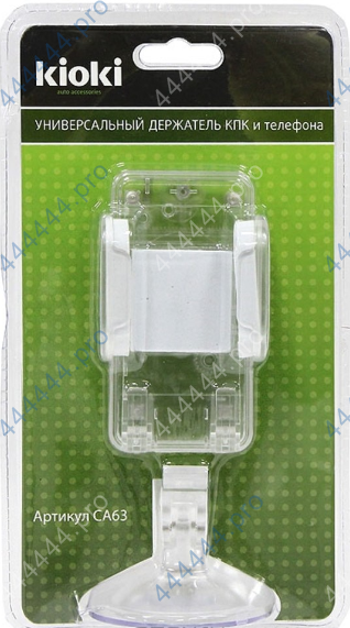 держатель автомобильный для смартфонов nova bright (универсальный) с usb (44461)