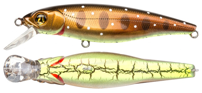 Воблер PONTOON 21,  Greedy-Guts 77F-SR,  77мм,  9, 0 гр.,  0.7-1.0 м. 429