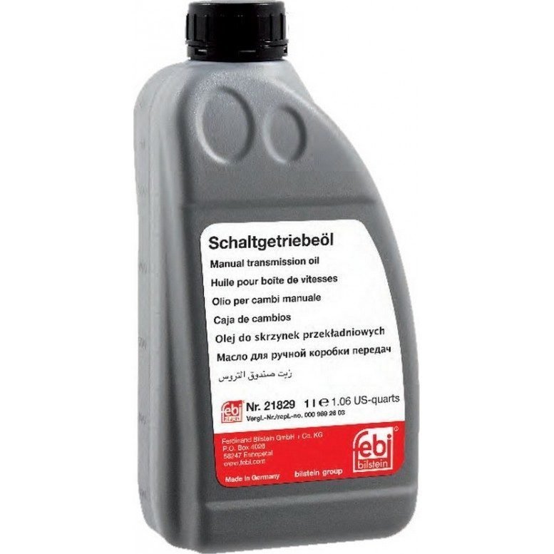 FEBI Gear box Oil синтетическое 75W 1л 21829 трансмиссионное масло