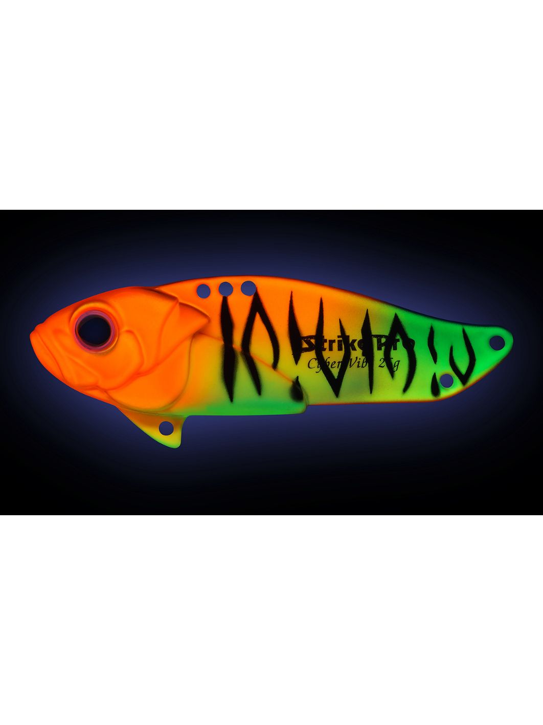 Блесна-цикада Strike Pro Cyber Vibe 45,  45 мм,  9, 1 гр,  цвет: Parrot Mat Tiger,  (JG-005C#A244S)