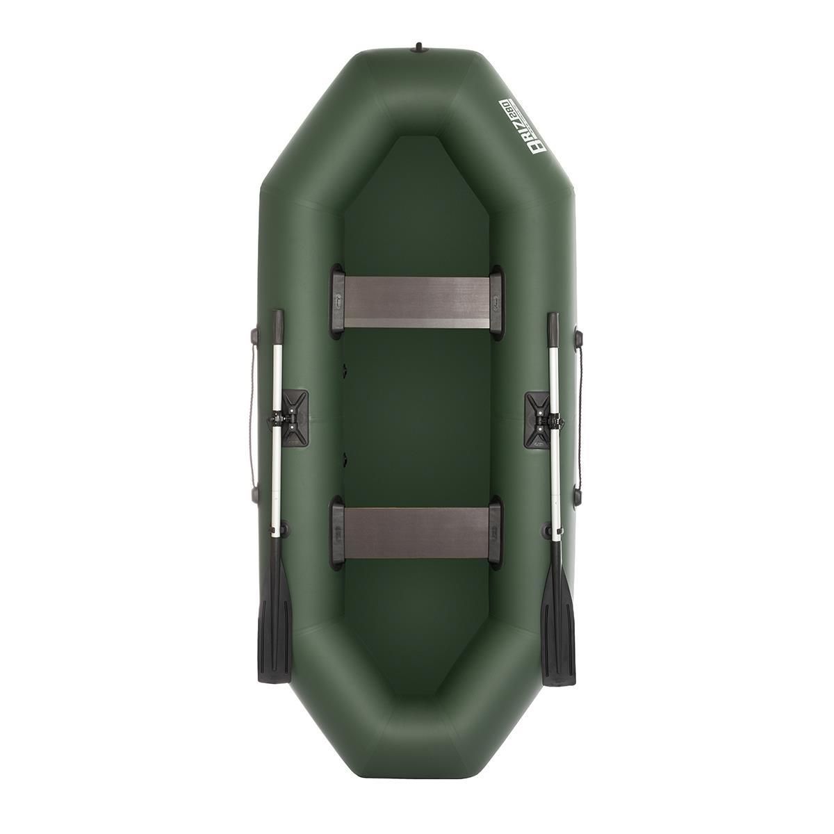 Лодка Бриз 280 зеленая Тонар