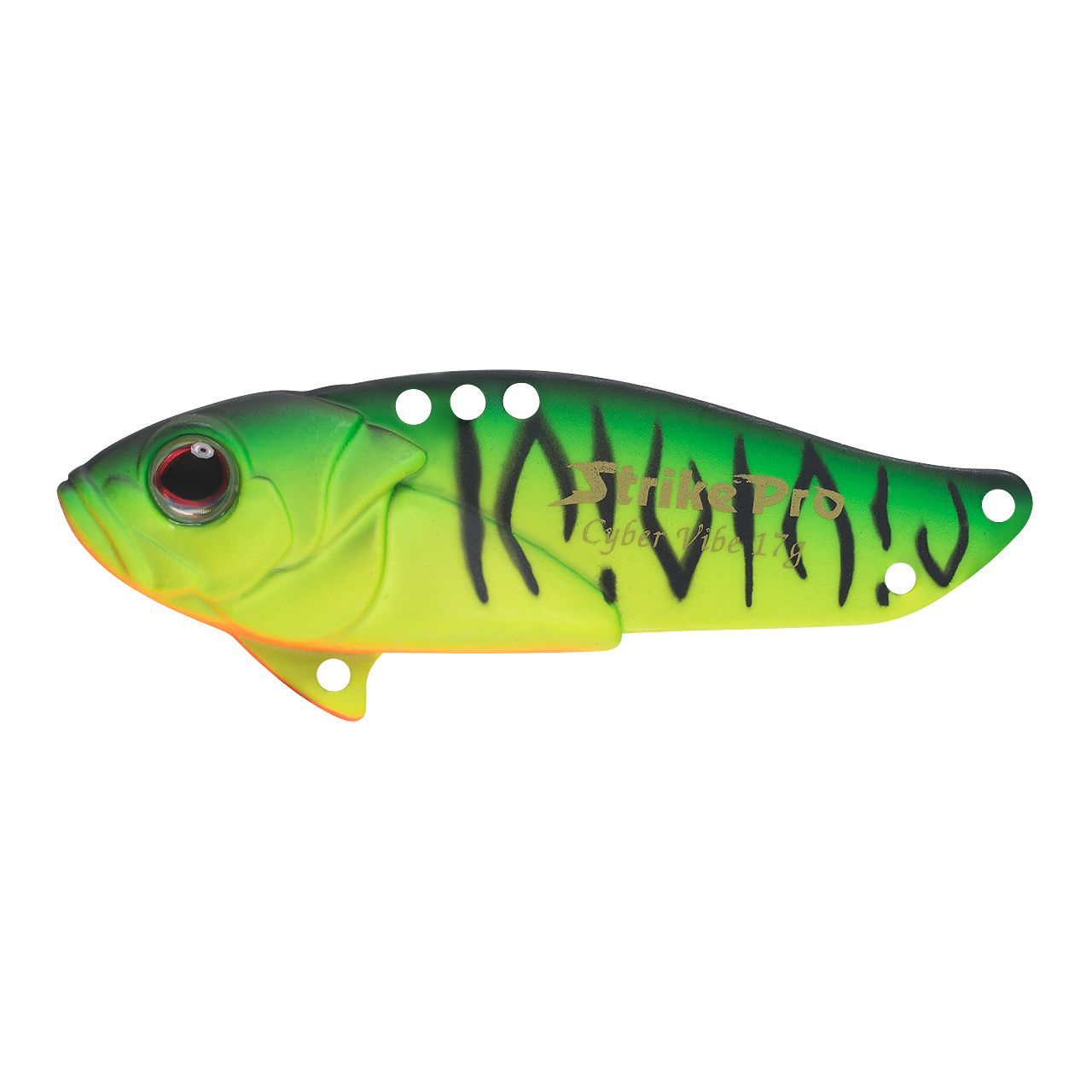 Блесна-цикада Strike Pro Cyber Vibe 45,  45 мм,  9, 1 гр,  цвет: Mat Tiger,  (JG-005C#GC01S)
