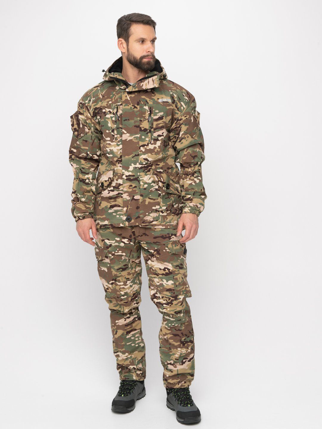 Костюм демисезонный Горка-5 цвет Мультикам ткань Смесовая Рип-Стоп (Размер: 44-46,  Рост: 182-188) м