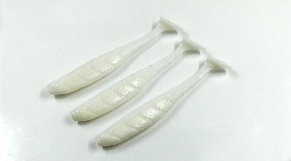 Силиконовая приманка RUMBA 8, 5"(216 мм) уп.3 шт.#101 White