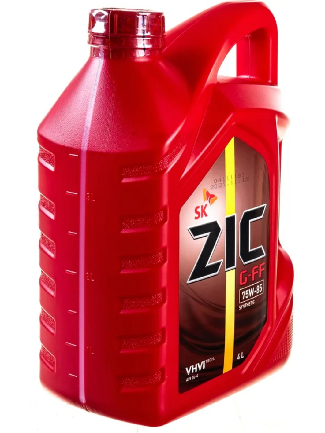 ZIC 75W85 G-FF GL-4 4L синтетическое трансмиссионное масло