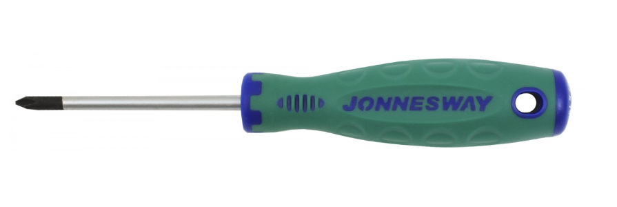 Отвертка PH1*75 (185мм) Anti-Slip Grip JONNESWAY D71P175