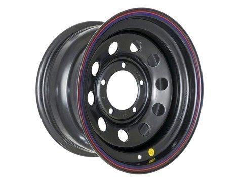 Колесный диск ORW УАЗ 8.0x16/5x139.7 D110 ET-3 черный круглые отверстия 499038