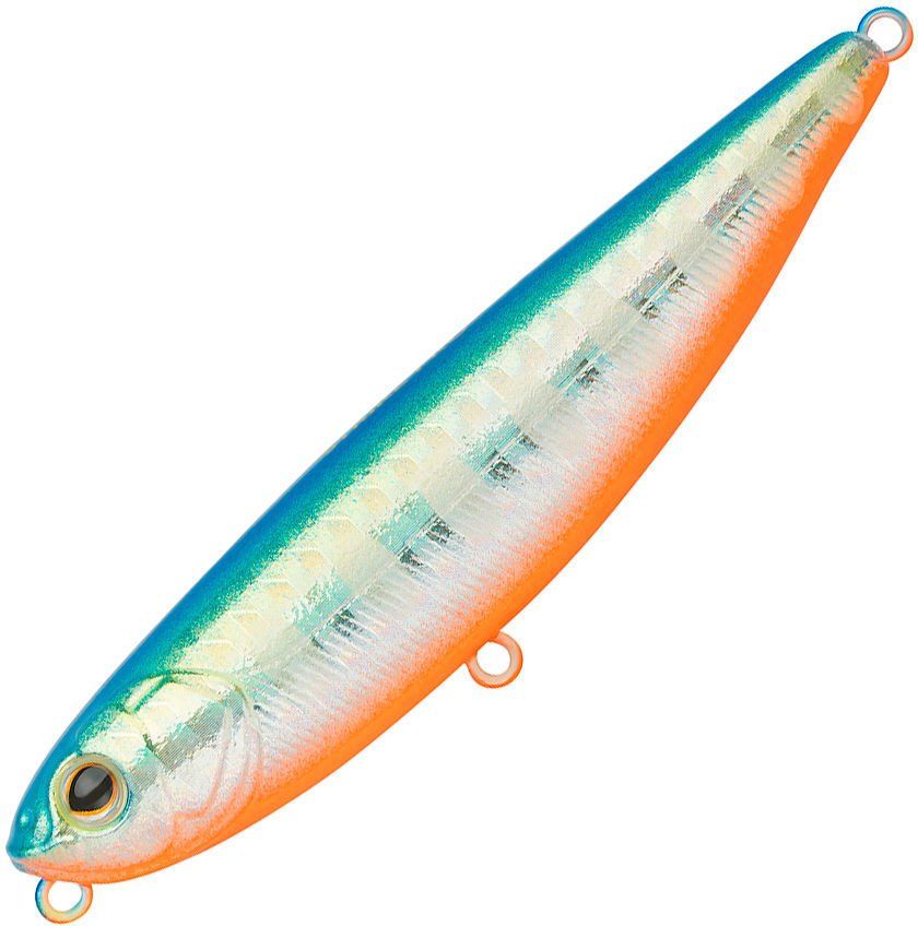 Воблер Волкер Strike Pro Water Strike 85,  85 мм,  12, 2 гр,  Поверхностный,  цвет: A150-713 UV Blue Silver OB,  (EG-226C#A150-713)