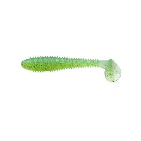 Приманка съедобная Keitech Swing Impact FAT 4.8" #424 Lime Chartreuse