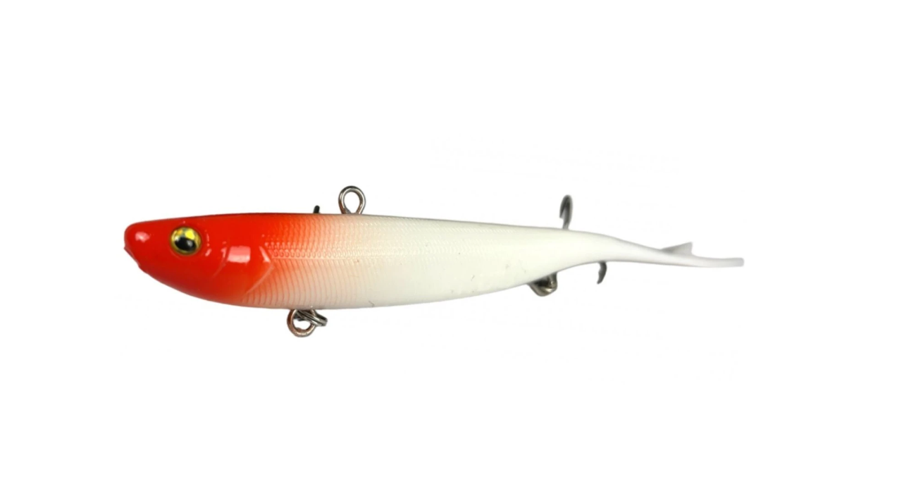 Баланслаг Jig It Whale Tail 150mm 26g цв. 005 Red head
