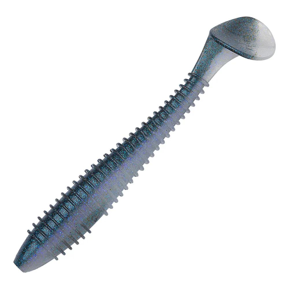 Приманка съедобная Keitech Swing Impact 3.5" EA#22 Electric Silver Shiner