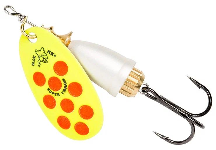 Блесна вращающаяся BLUE FOX Vibrax UV 4 /YOPU/ 10 гр.