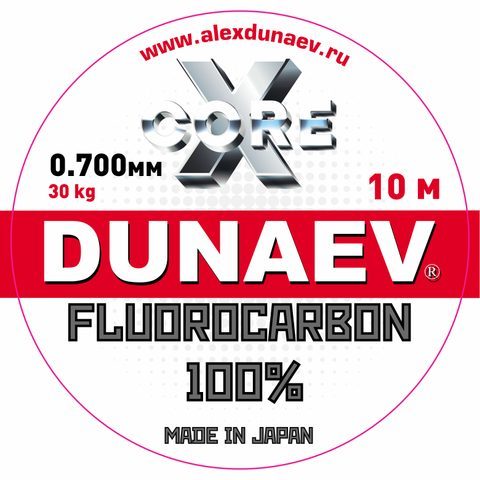 Леска Dunaev Fluorocarbon 0.700мм 10м