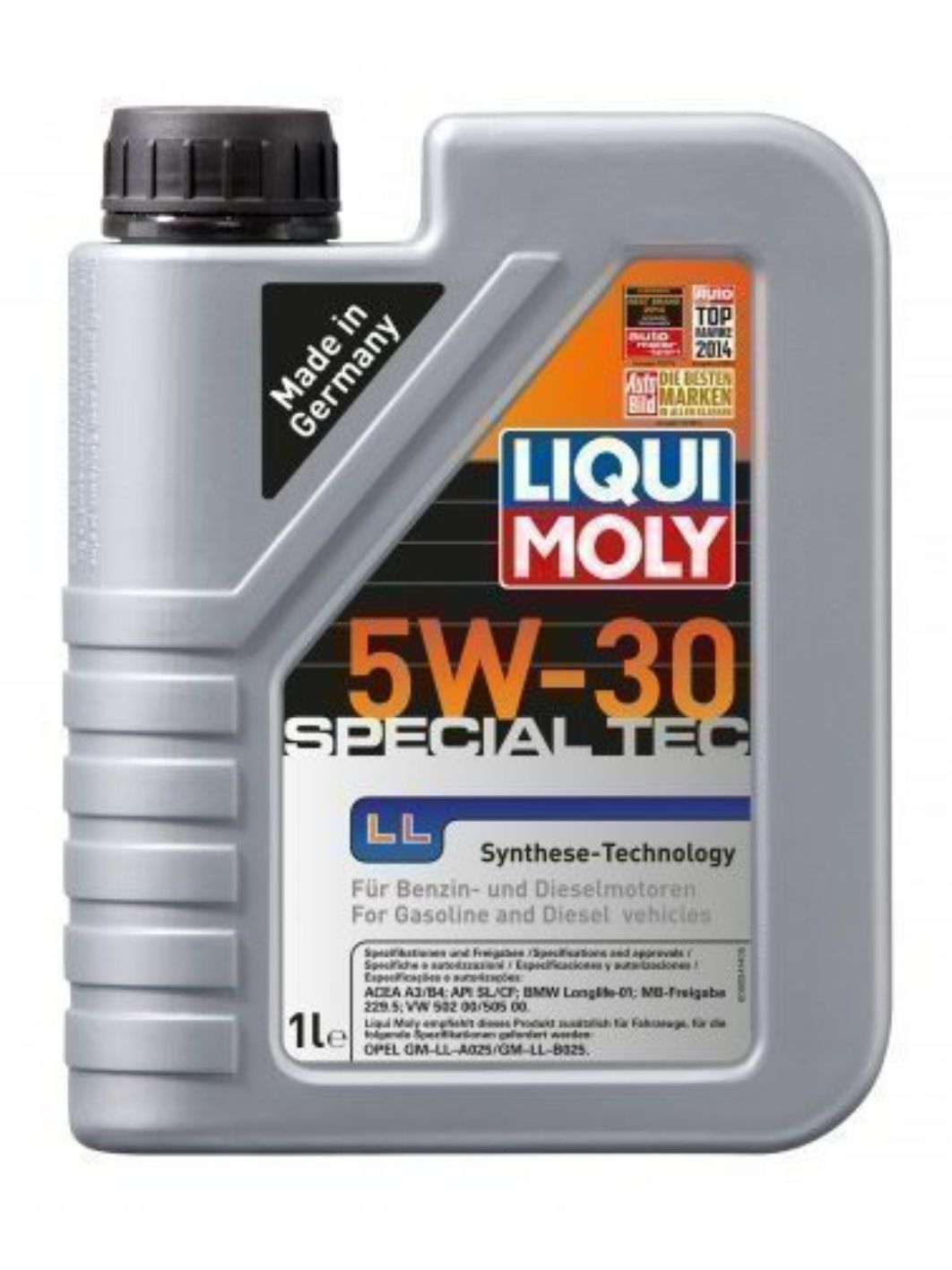 LIQUI MOLY "Special Tec LL" 5W30 1L синтетическое моторное масло 2447