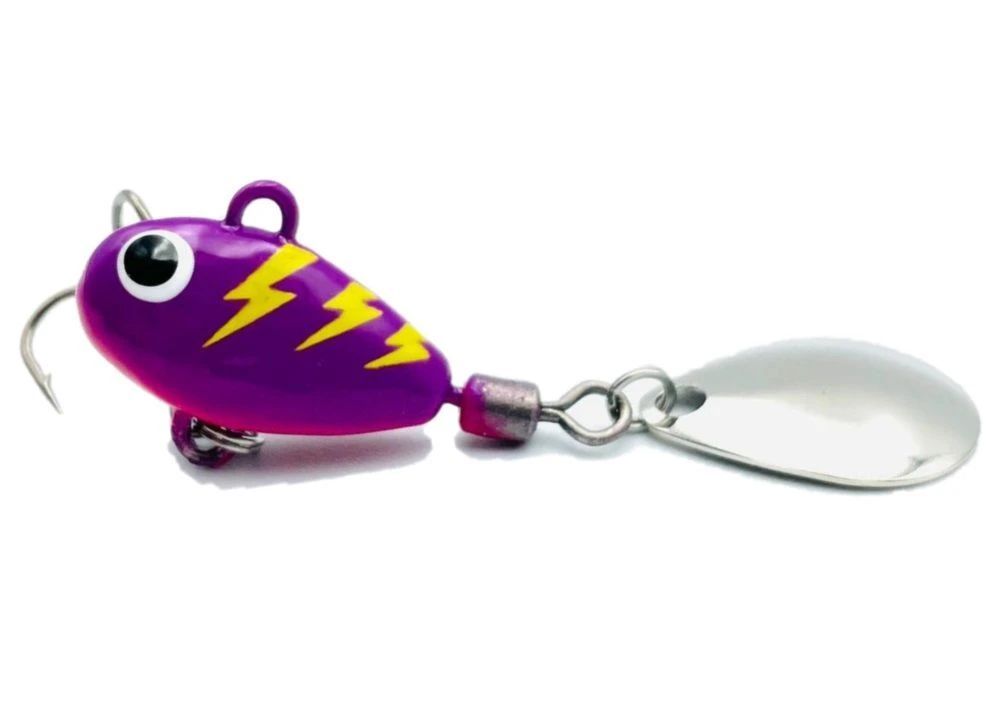 Тейл-спиннер HURRICANE 14g Violet Flash