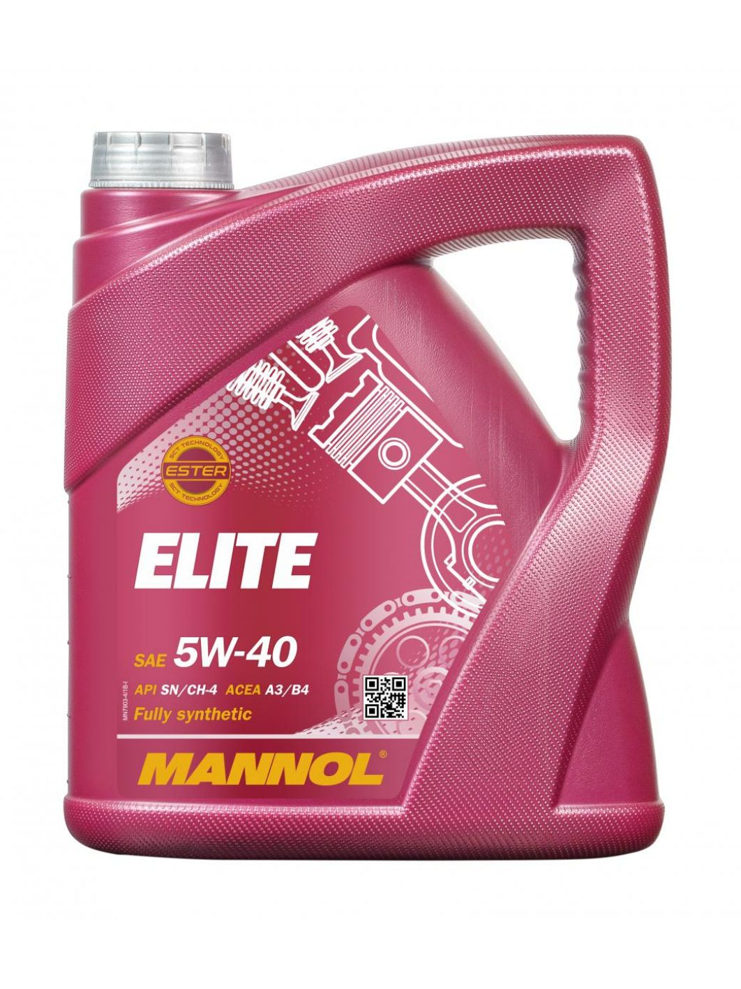 MANNOL Elite 5W40 7903 4л синтетическое моторное масло