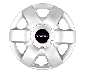 Колпаки колеса R14 гибкие,  ударопрочные TREBL (модель T-14215) (4шт.к-т)