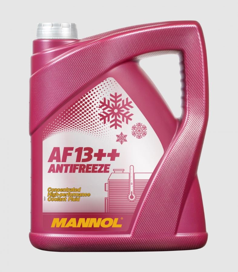Антифриз MANNOL Antifreeze AF13++ 4115 5л красный концентрат