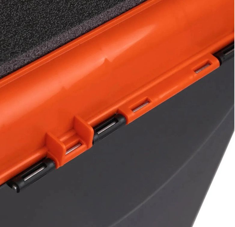 Ящик зимний "FishBox" односекционный (19л) оранжевый Helios
