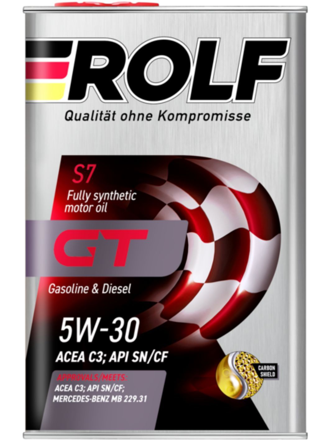 ROLF GT 5W30 SN/CF C3 4л синтетическое моторное масло