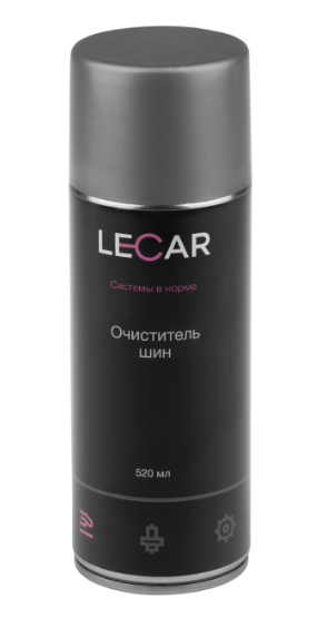 Очиститель шин LECAR (520мл.) аэрозоль (LECAR000013212)