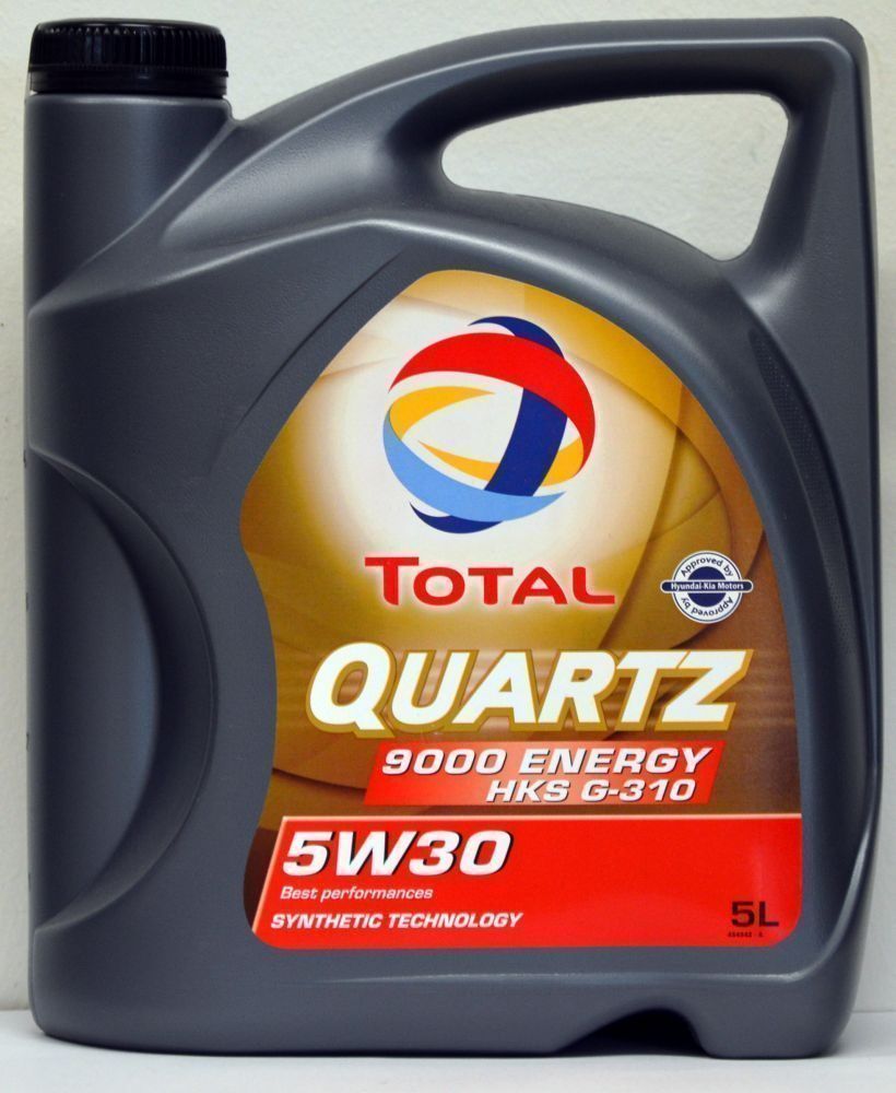 TOTAL QUARTZ 9000 ENERGY HKS G-310 5W30 5L синтетическое моторное масло