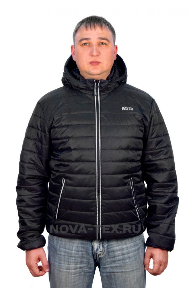 куртка "урбан" (нейлон, черный) payer р.44-46 рост 170-176