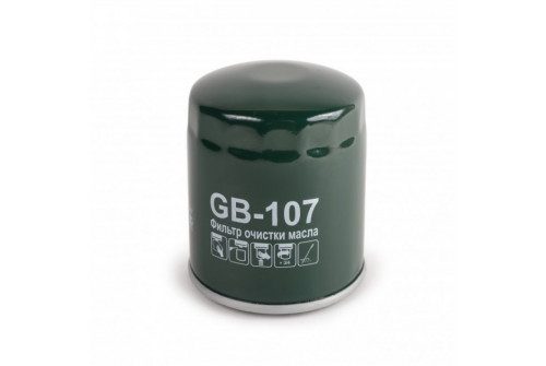 GB-107 Фильтр масляный ГАЗ дв.406, 409, 514 (БиГ)