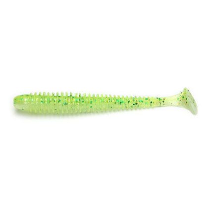 Приманка съедобная Keitech Swing Impact 4.5" PAL #02 Lime Chart Shad