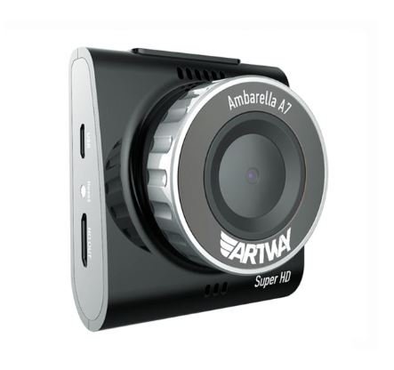 Видеорегистратор Artway AV-711 Super HD (2" LCD,  угол обзора 150°,  HDR — улучшенная ночная съемка)