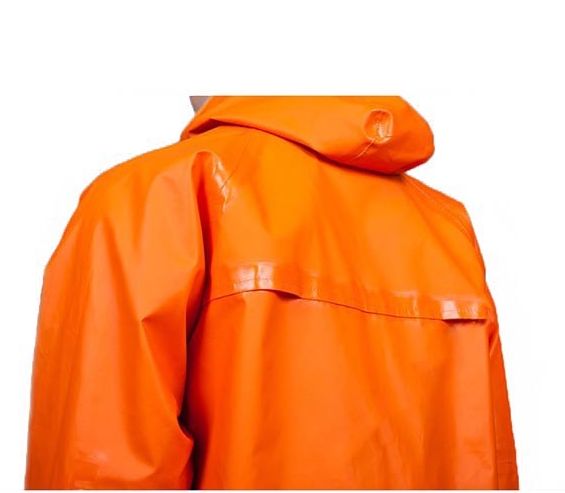 костюм рыболовный рокон фишерман, 48-50, 182-188, оранж (пвх 500 г/м, 10 000 мм вод.ст.) м