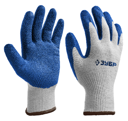 Перчатки ЗУБР "Захват" с нитриловым покрытием,  повышенная износостойкость (XL) (11457-XL)